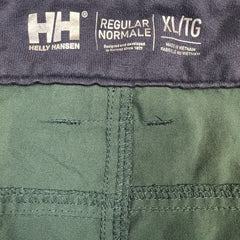Helly Hansen Oxford 4X Workwear Mens 38x32 Green Regular Normal Fit Lightweight Pants