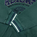 Adidas Originals Sweatshirt Mens Medium Green Crest Logo Pullover Crewneck