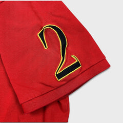 Vintage 90s Polo Ralph Lauren Shirt Mens Large Red Blackwatch Pony Polo Team