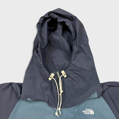 The North Face Class V Fanorak Jacket Mens Large Blue Lightweight Windbreaker
