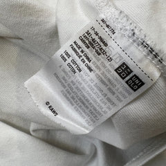 FW23 KAWS x Uniqlo UT Short Sleeve Graphic T Shirt Mens Large White Pink BFF Tee