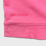 Lululemon Perfectly Oversized Crew Womens Size 12 Pink Faded Pullover Sweatshirt