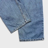 Vintage Y2K Levi's 505 Jeans Mens 36x30 Blue Regular Straight Fit Light Wash Denim Pants