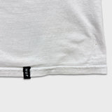 HUF Box Logo T Shirt Mens XL White Distressed Short Sleeve Graphic Skate Tee