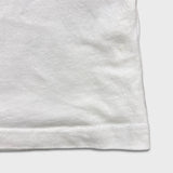 WE11DONE Shirt Mens Small White Spell Out Graphic Long Sleeve Tee