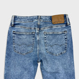 American Eagle Jeans Mens 30x32 Blue Air Flex + Slim Light Wash Faded Denim Pants