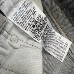 Levi's 511 Jeans Mens 32x30 Gray Slim Fit Stone Wash Stretch Mid Rise Denim Pants
