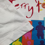Vintage 90s The Terry Fox Run T Shirt Mens 2XL White Miracle Dream Runs On Tee