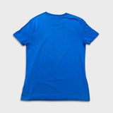 Burberry Brit T Shirt Mens Medium Blue Equestrian Knight Logo Casual Tee