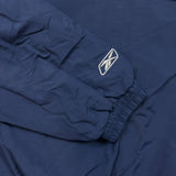 Vintage 90s Reebok Jacket Mens XL Blue Full Zip Outdoor Hooded Coat