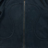 Lululemon Scuba Hoodie Womens Size 6 Black Full Zip Sports Hooded Sweater