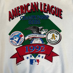 Vintage 1992 Toronto Blue Jays Sweatshirt Mens Large World Series Champions Baseball MLB
