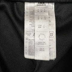 Adidas Track Pants Mens Medium Black Essential 3 Stripe Training Athletic Jogger