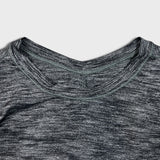 Lululemon 5 Mile Long Sleeve Womens Small Gray Athletic Yoga Thumbhole Shirt