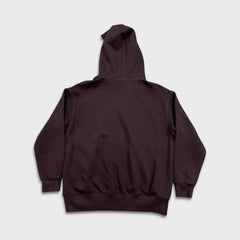 Nike Sportswear Hoodie Mens Small Purple Center Swoosh Pullover Hooded Sweater