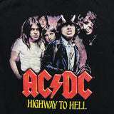 AC/DC T Shirt Mens Large Black Highway To Hell Graphic Rock Band Short Sleeve Tee
