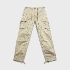 American Eagle Pants Mens 32x30 Beige Flex Faded Taper Leg Trousers Cargo