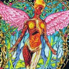 2021 Nirvana In Utero T Shirt Mens 2XL Black Forest Graphic Rock Band Tee