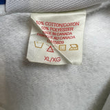 Vintage 90s Xerox Winter Olympics Sweatshirt Mens XL White Button Up Pullover Crewneck