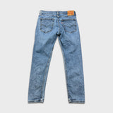 Levi's 502 Jeans Mens 32x28 Blue Regular Taper Fit Light Wash Denim Pants
