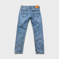 Levi's 502 Jeans Mens 32x28 Blue Regular Taper Fit Light Wash Denim Pants