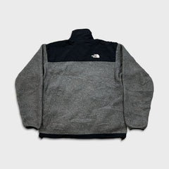 The North Face Jacket Mens Small Gray Denali Polartec Outdoor Full Zip Fleece
