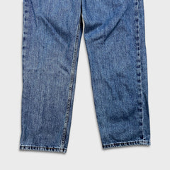 Levi's 550 Jeans Mens 32x30 Blue Relaxed Fit Straight Leg Medium Wash Baggy Denim Pants