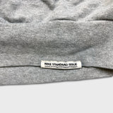 Nike Sportswear Hoodie Mens Small Gray Swoosh Standard Issue Hooded Sweater