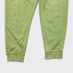 Nike Sportswear Sweatpants Mens Large Green Swoosh Taper Leg Fleece Jogger
