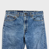 Vintage 90s Levi's 505 Jean Mens 34x28 Blue Original Fit Straight Leg Light Wash Pants