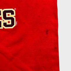 Vintage Y2K Calgary Flames T Shirt Mens XL Red Sportswear NHL Hockey Tee