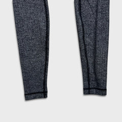 Lululemon Wunder Under Womens Size 4 Gray Low Rise Yoga Leggings Pilates
