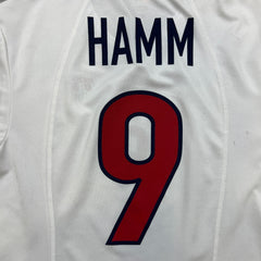 1999 Nike USWNT Mia Hamm #9 Soccer Jersey Womens Large White USA World Cup