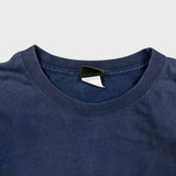 Vintage 90s Timberland T Shirt Mens Medium Blue Original USA Faded Graphic Tee