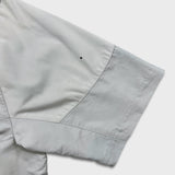 Nike Golf Jacket Mens Large Grey Sportswear 1/2 Zip Lightweight Short Sleeve
