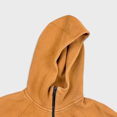 Nike Sportswear Hoodie Mens Medium Brown Tech Fleece Full Zip Hooded Sweater