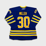 Vintage Y2K Reebok Buffalo Sabres Ryan Miller #30 Jersey Mens Large Blue NHL Hockey