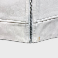 Lululemon Scuba Hoodie Womens Size 12 White Full Zip Sports Hooded Sweater