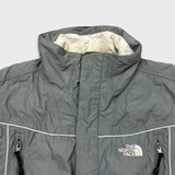 The North Face Jacket Womens Medium Gray HyVent Outdoor Full Zip Ski Bomber