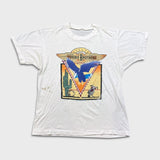 Vintage 1989 The Doobie Brothers Cycles Tour T Shirt Mens Small White Rock Band Tee