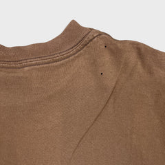 Vintage 90s Mossimo T Shirt Mens Medium Brown Faded Single Stitch Distressed Tee