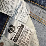Levi's 512 Jeans Mens 34x32 Blue Slim Taper Leg Medium Wash Mid Rise Stretch Denim Pants