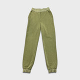 Lululemon Softstreme Relaxed High-Rise Pant Womens Size 2 Green Taper Leg Jogger