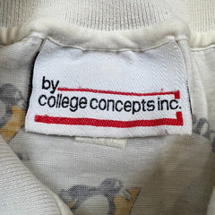 Vintage 90s Pittsburgh Penguins Polo Shirt Mens 2XL White AOP Hockey