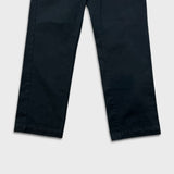 Dickies Pants Mens 30x30 Black Straight Leg Workwear Skateboard Casual Trousers