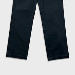 Dickies Pants Mens 30x30 Black Straight Leg Workwear Skateboard Casual Trousers