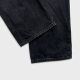 Levi's 517 Bootcut Jeans Mens 38x30 Black Dark Wash Red Tab Faded Denim Pants