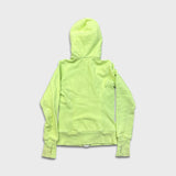 Lululemon Scuba Hoodie Womens Size 2 Green Full Zip Sports Hooded Sweater