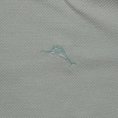 Tommy Bahama Shirt Mens Medium Blue Hawaiian Casual Preppy Button Up Polo