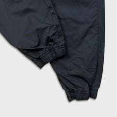 Adidas Blue Version Cargo Pants Mens Small Black 3 Stripe Trefoil Taper Leg